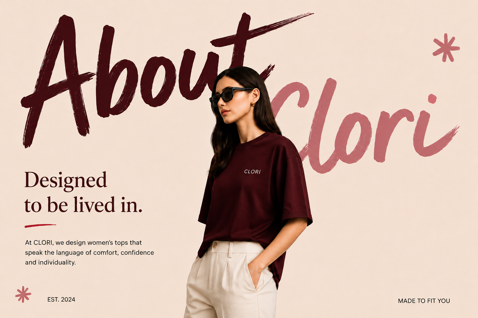 About CLORI — Designed for real women, made for real life